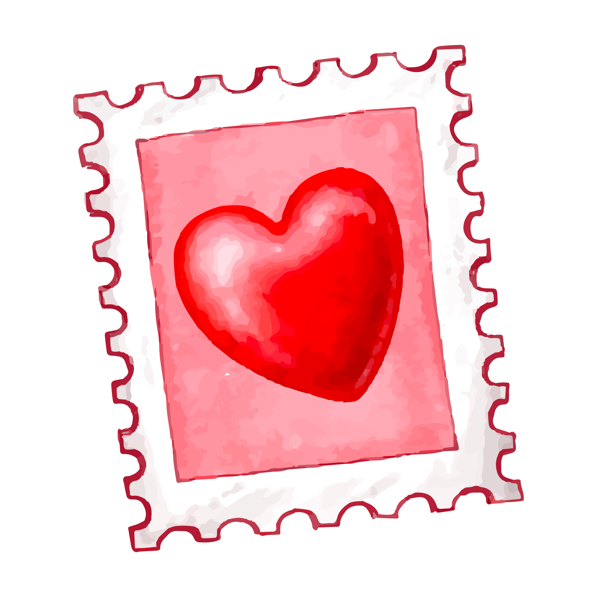 Love 24 — Love watercolour SVG cut file