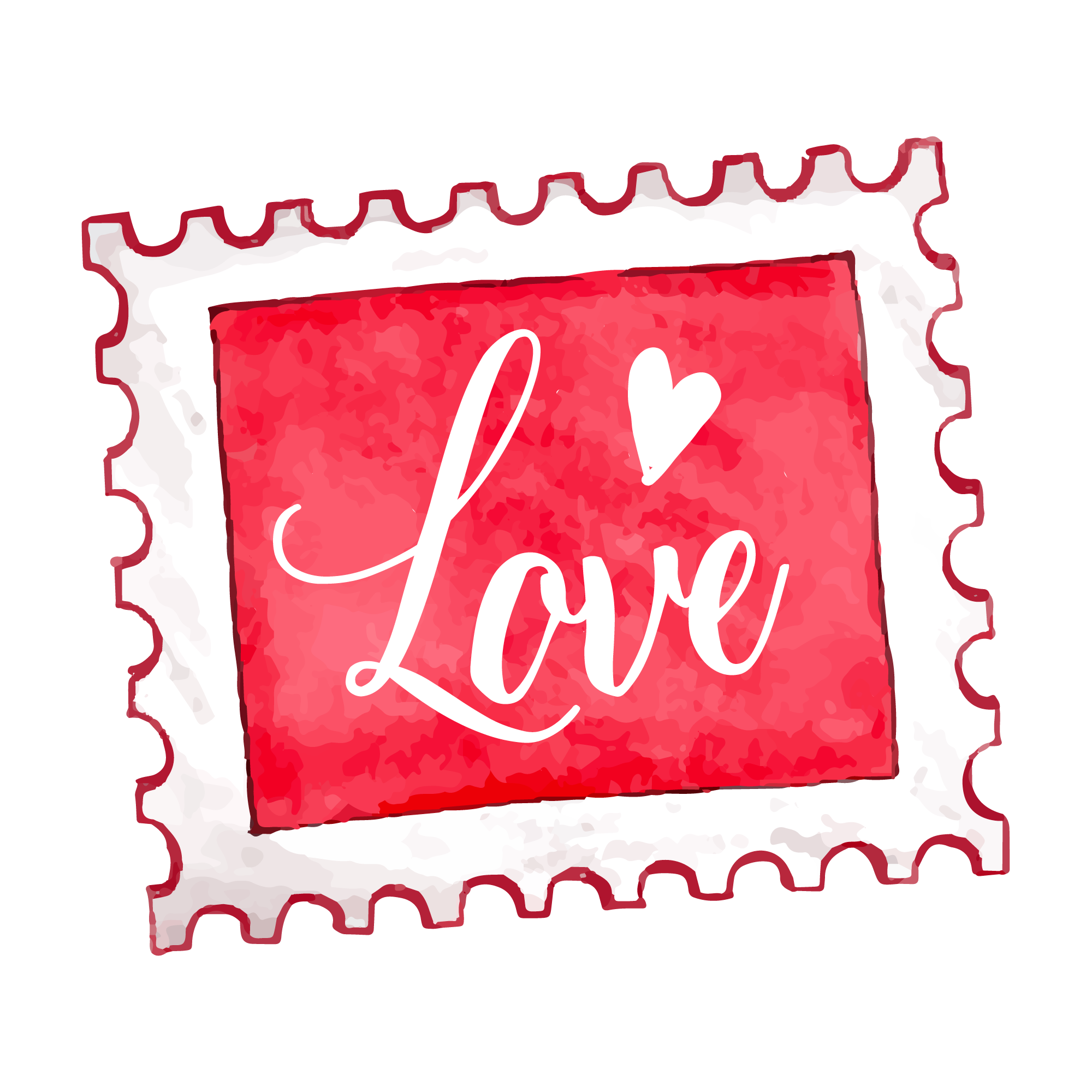 Love 26 — Love watercolour SVG cut file