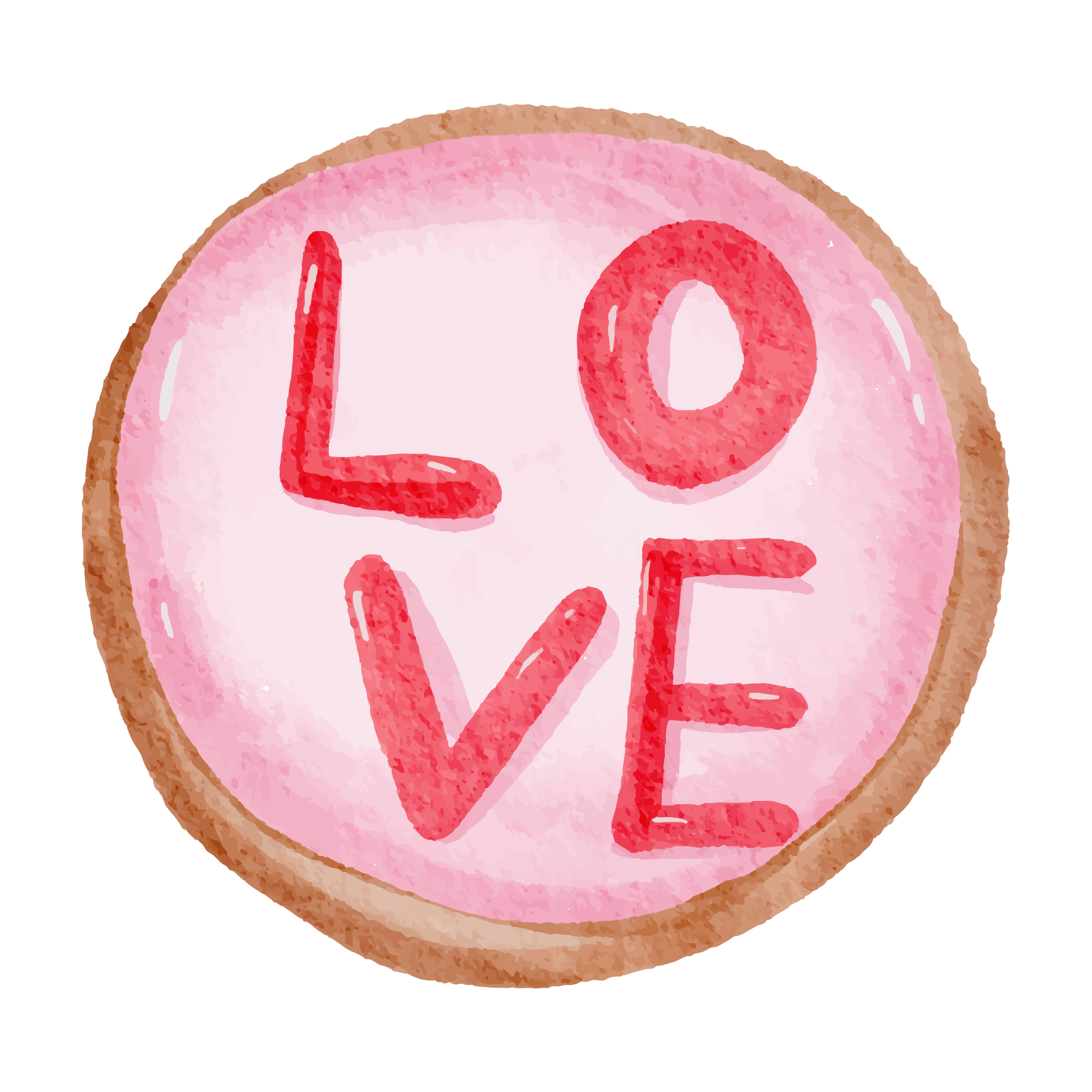 Love 33 — Love watercolour SVG cut file