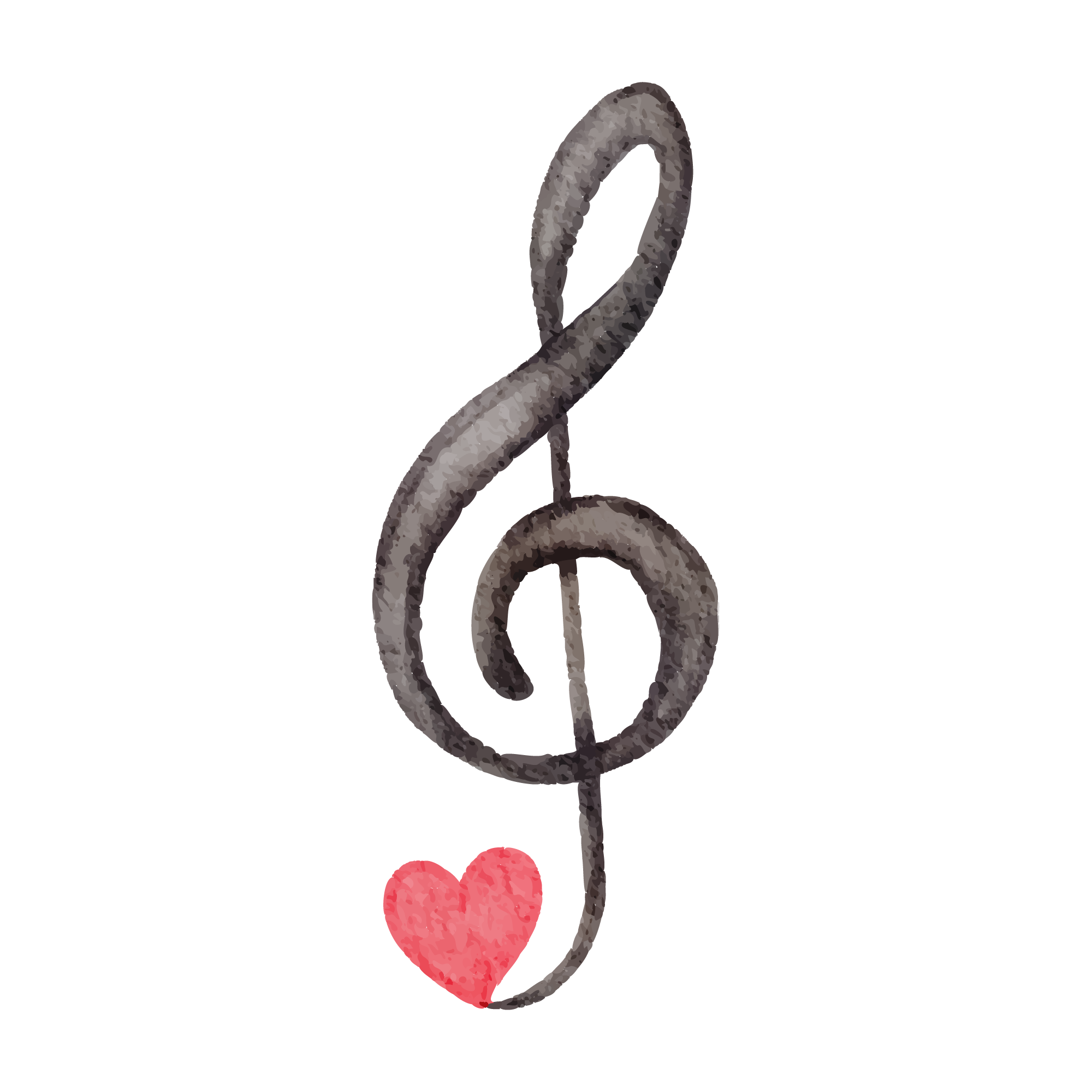 Love 37 — Love watercolour SVG cut file