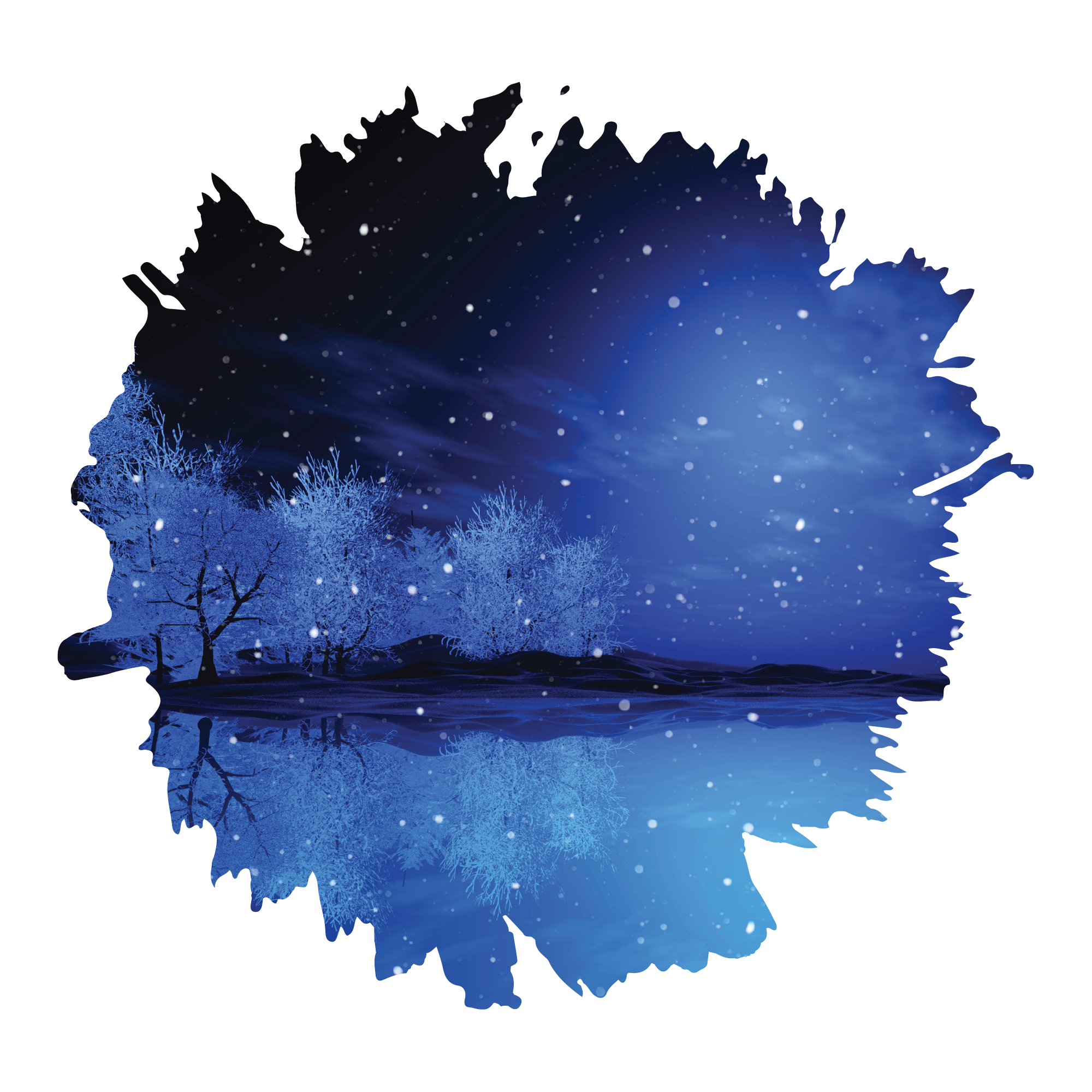 Night Sky watercolour SVG designs — 25 cut files