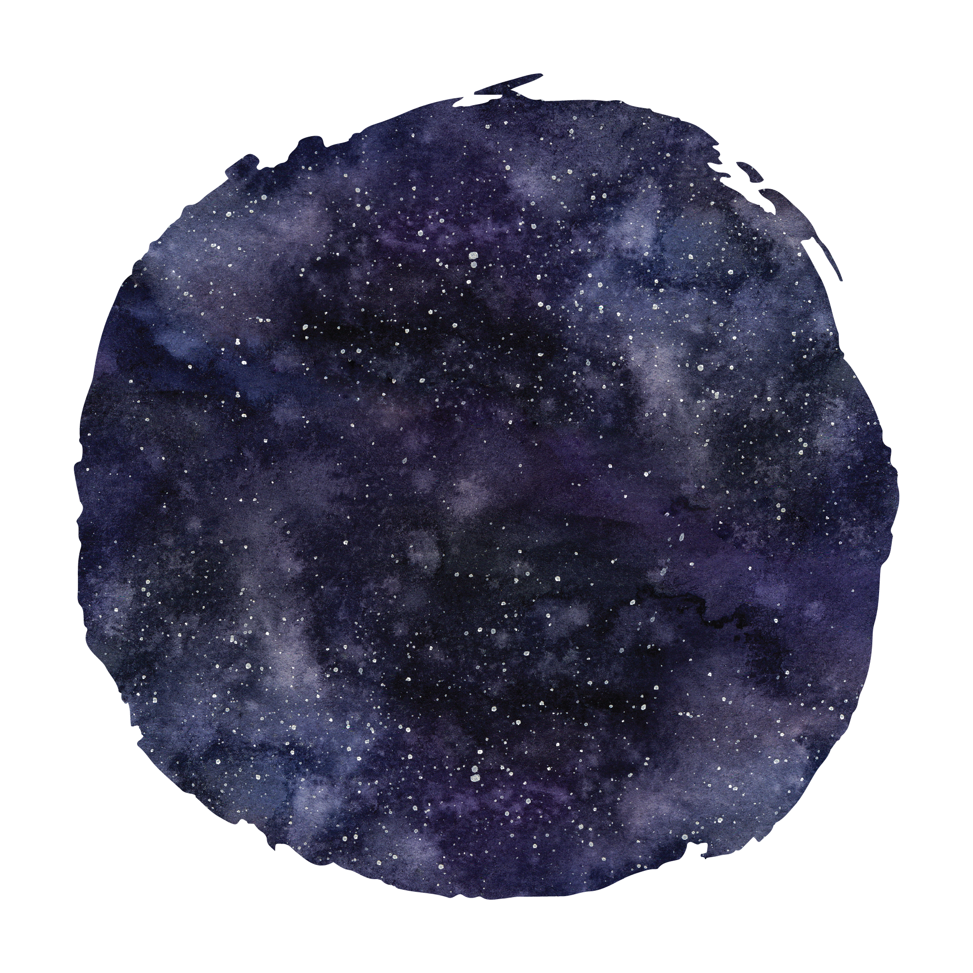 Night Sky 23 — Night Sky watercolour SVG cut file
