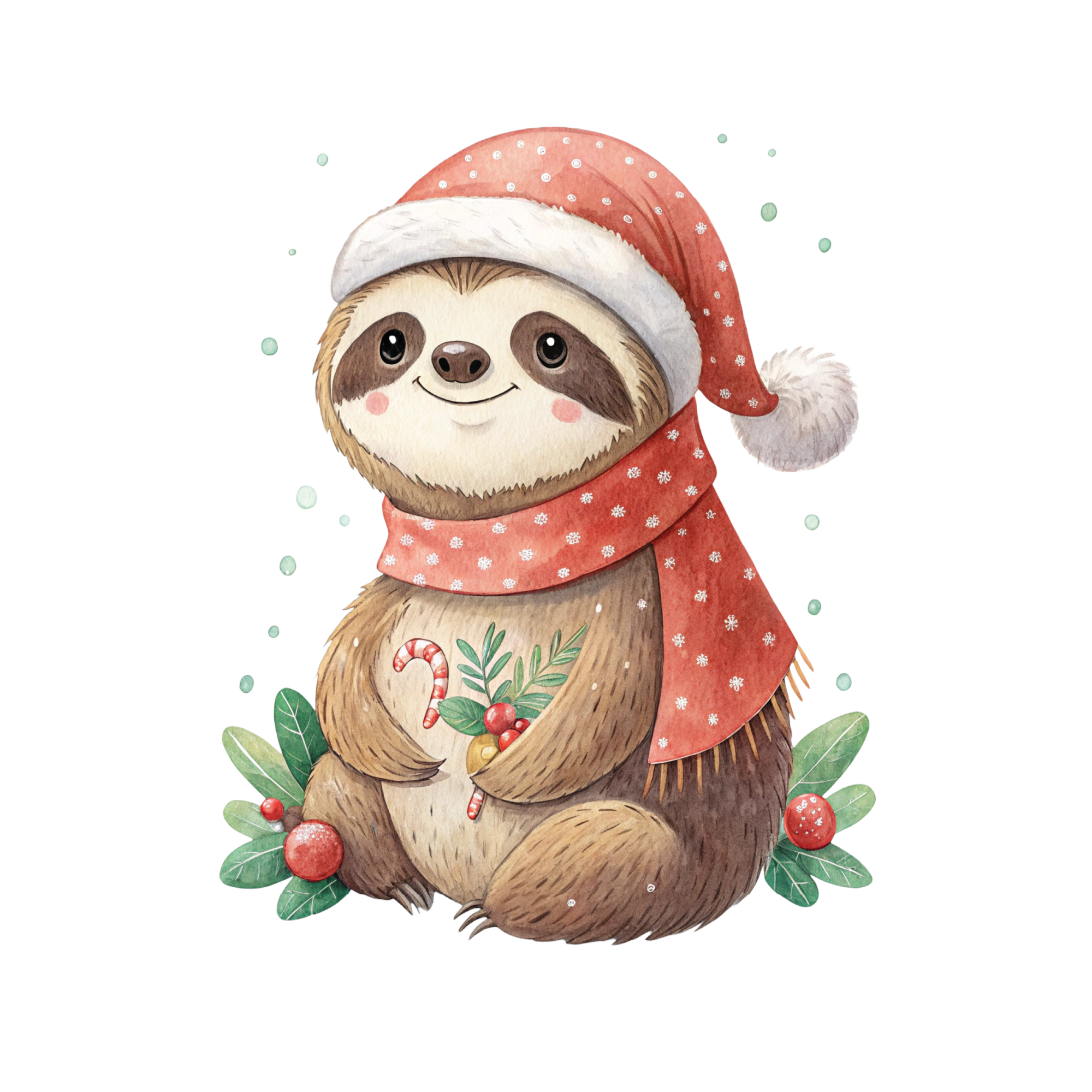 Sloth 20 — Sloth watercolour SVG cut file