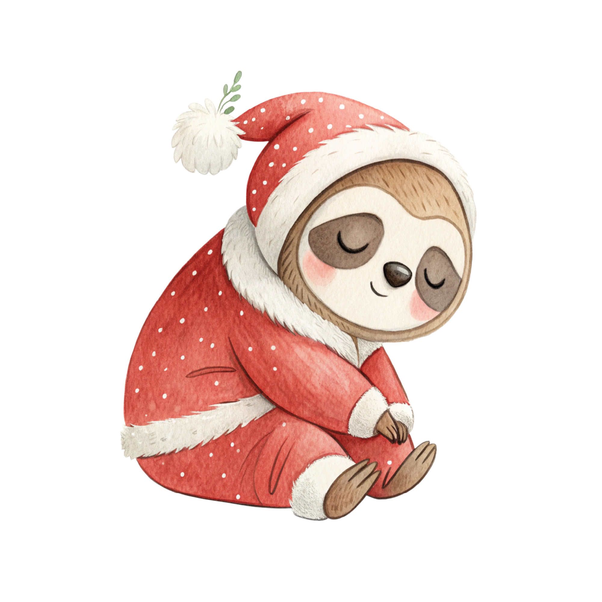 Sloth 24 — Sloth watercolour SVG cut file