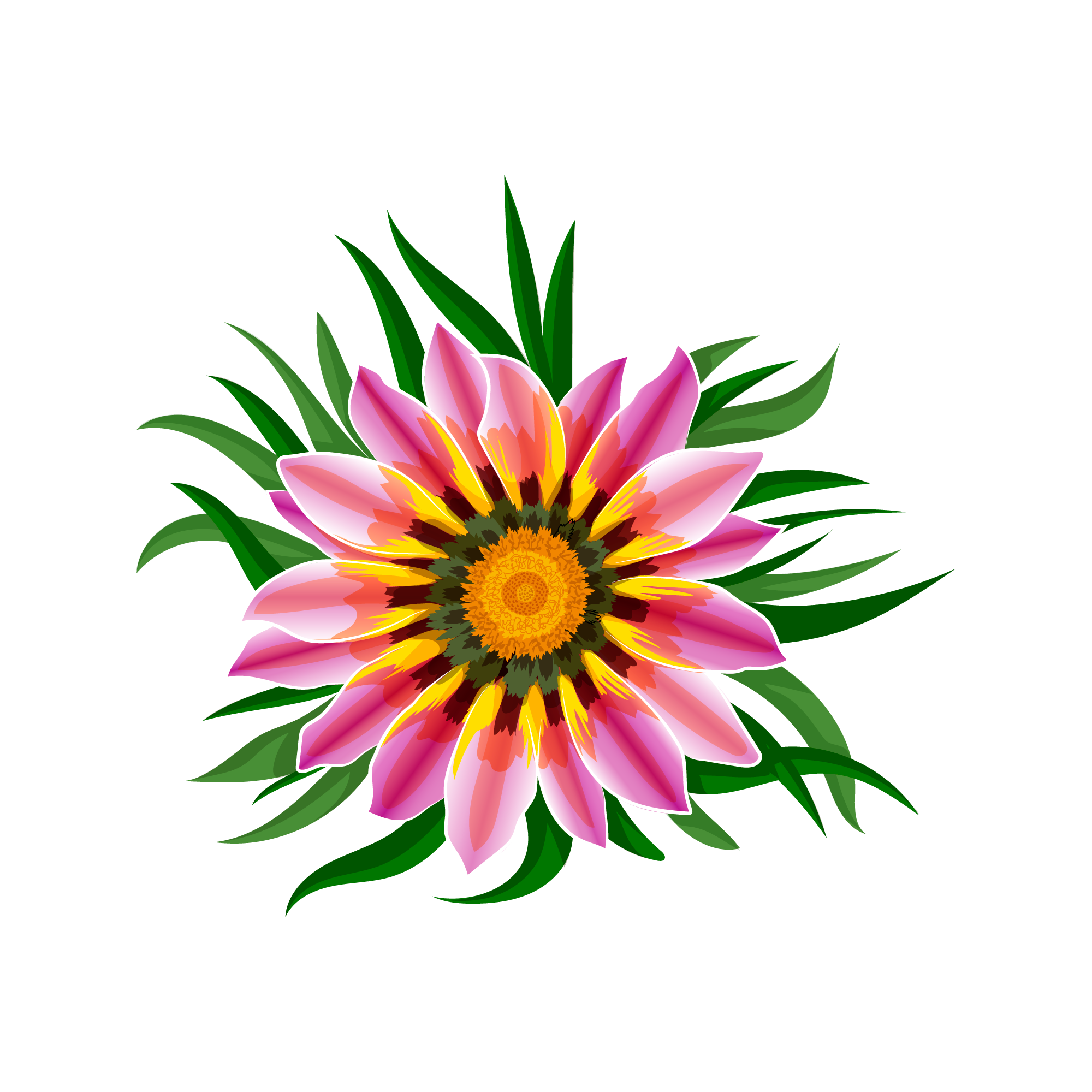 Sunflower 33 — Sunflower watercolour SVG cut file