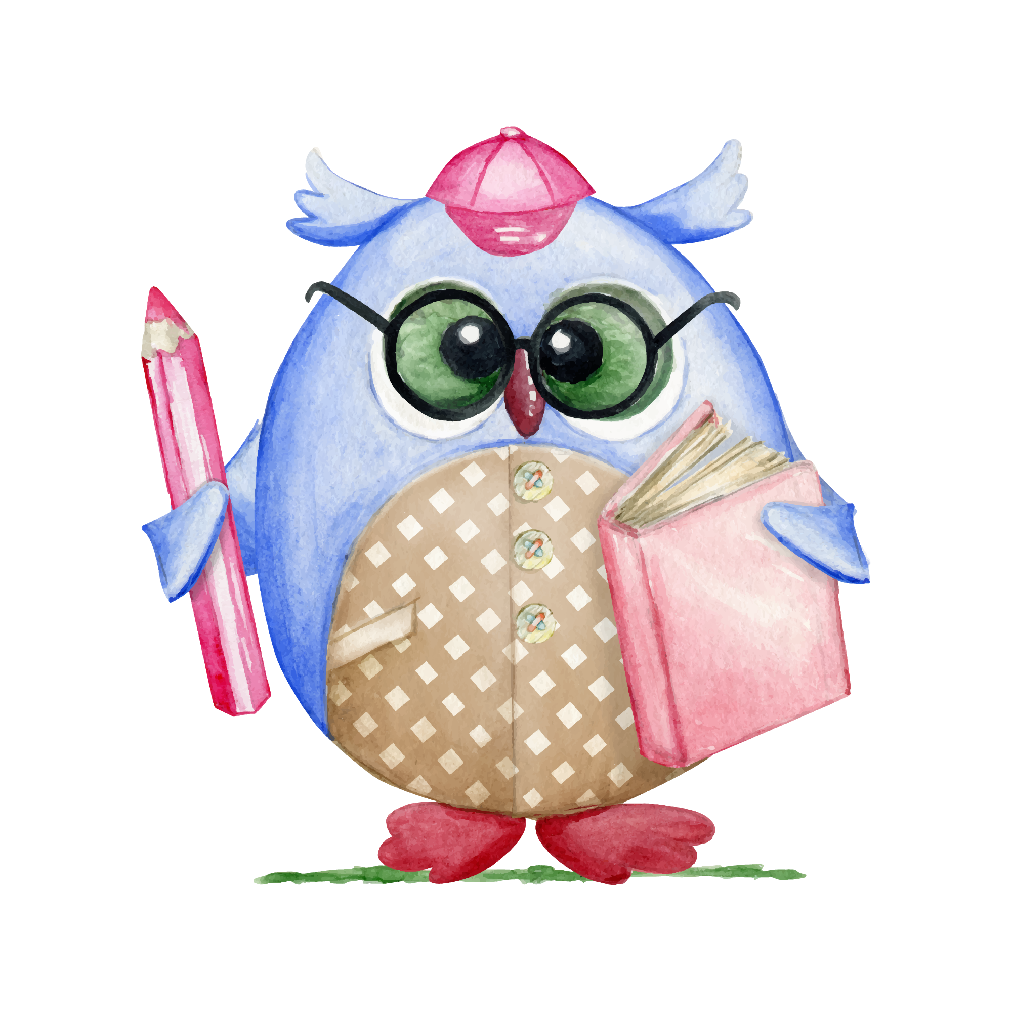 Teacher 17 — Teacher watercolour SVG cut file