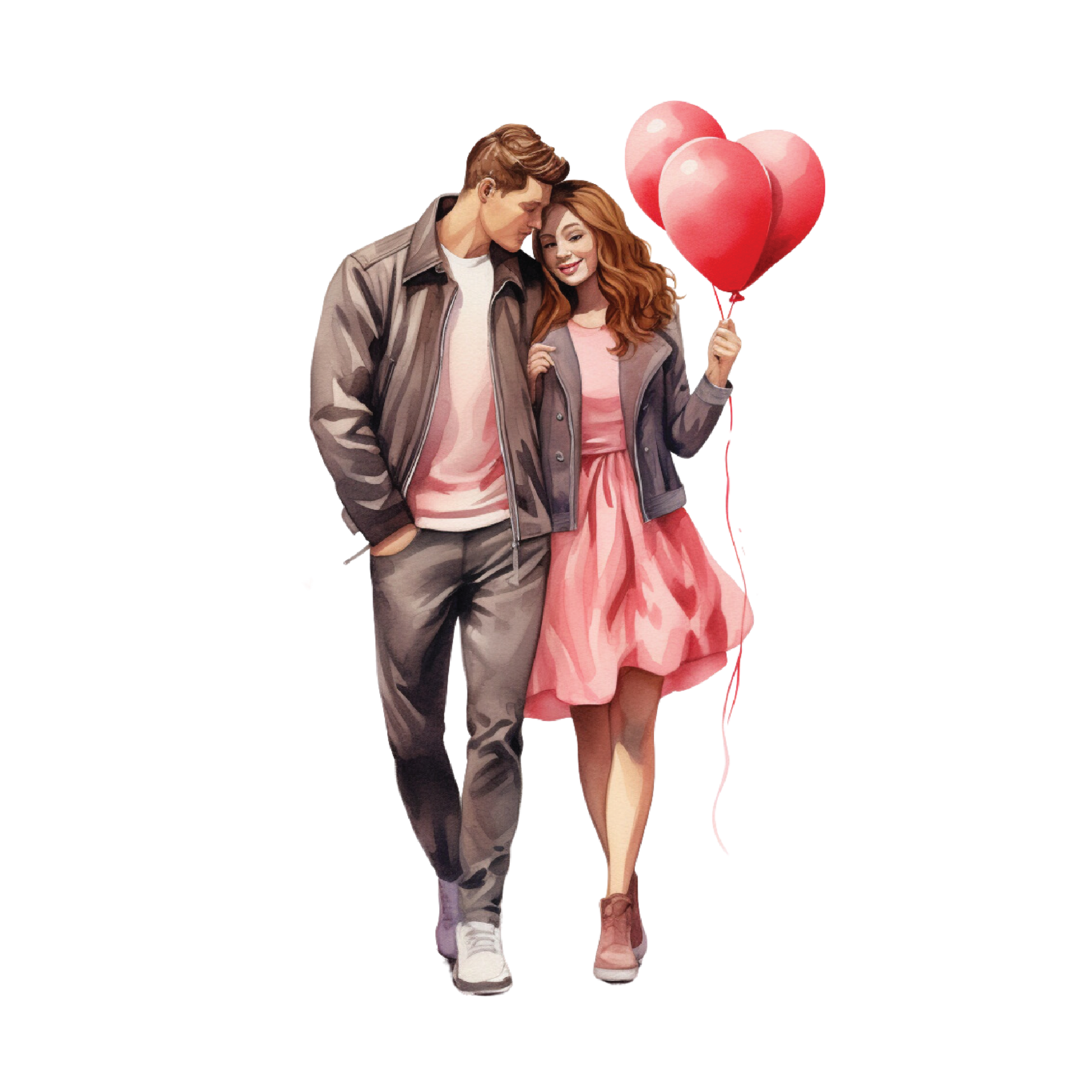 Valentine's Day 25 — Valentine's Day watercolour SVG cut file